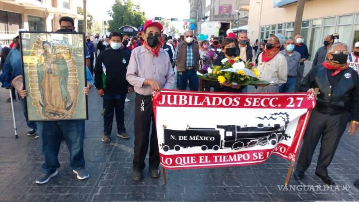 Ferrocarrileros en Torreón, dan inicio al período de peregrinaciones a la Virgen de Guadalupe