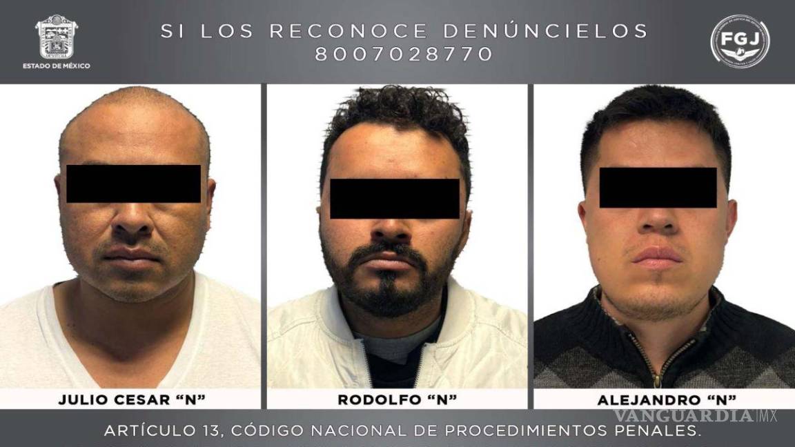 Caen tres policías del Edomex involucrados en robo de 9 millones de pesos