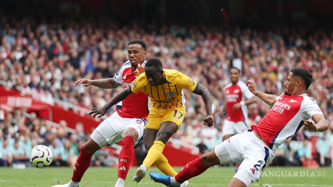 Arsenal y Brighton firman reñido empate en la Premier League