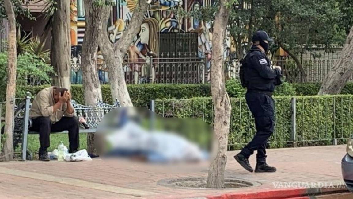 Fallece hombre mientras descansaba en la Alameda de Saltillo