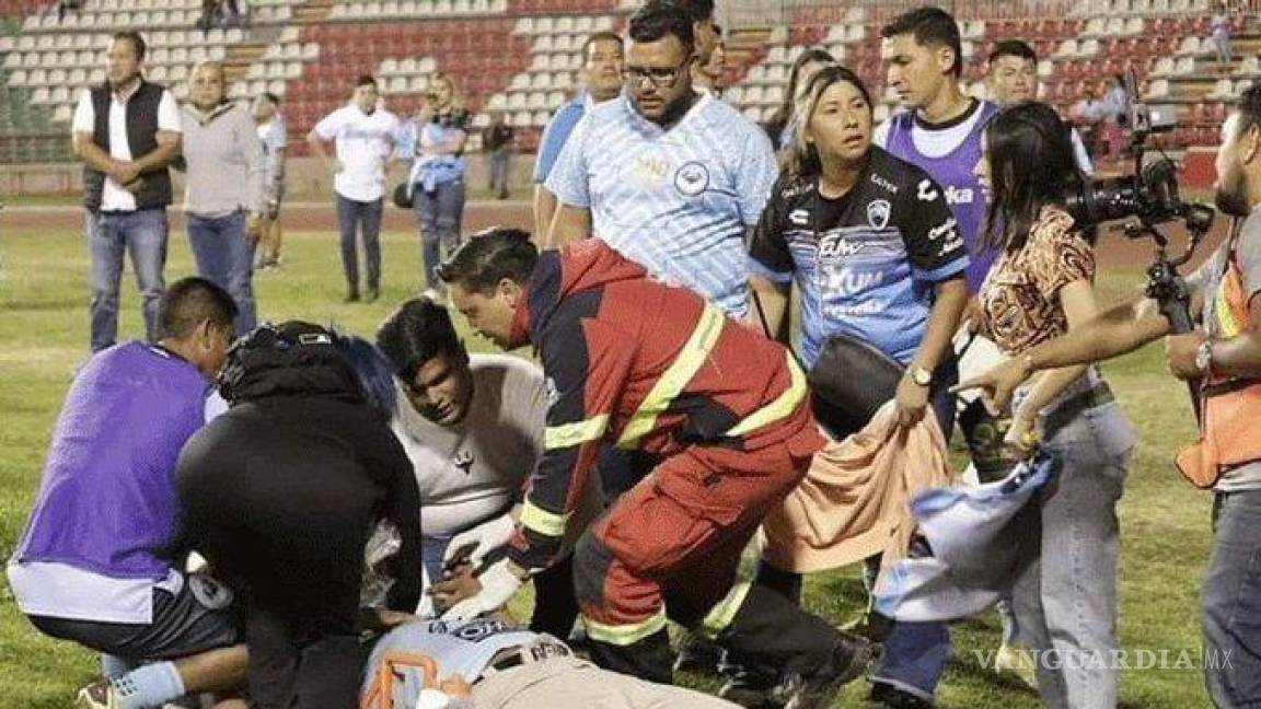 De nuevo violencia en el futbol mexicano; riña campal entre aficionados de Zacatecas y Tampico Madero