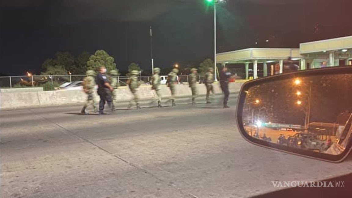 Detienen a 7 militares de México que cruzaron la frontera con EU