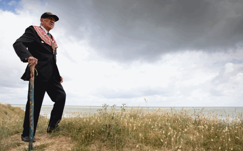 $!Deslucida celebración del 76 aniversario del Día D por la pandemia del coronavirus