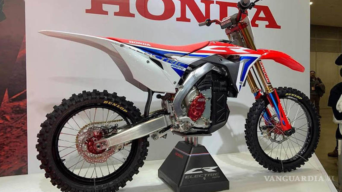 Honda lanza moto eléctrica de cross, la CR Electric Proto