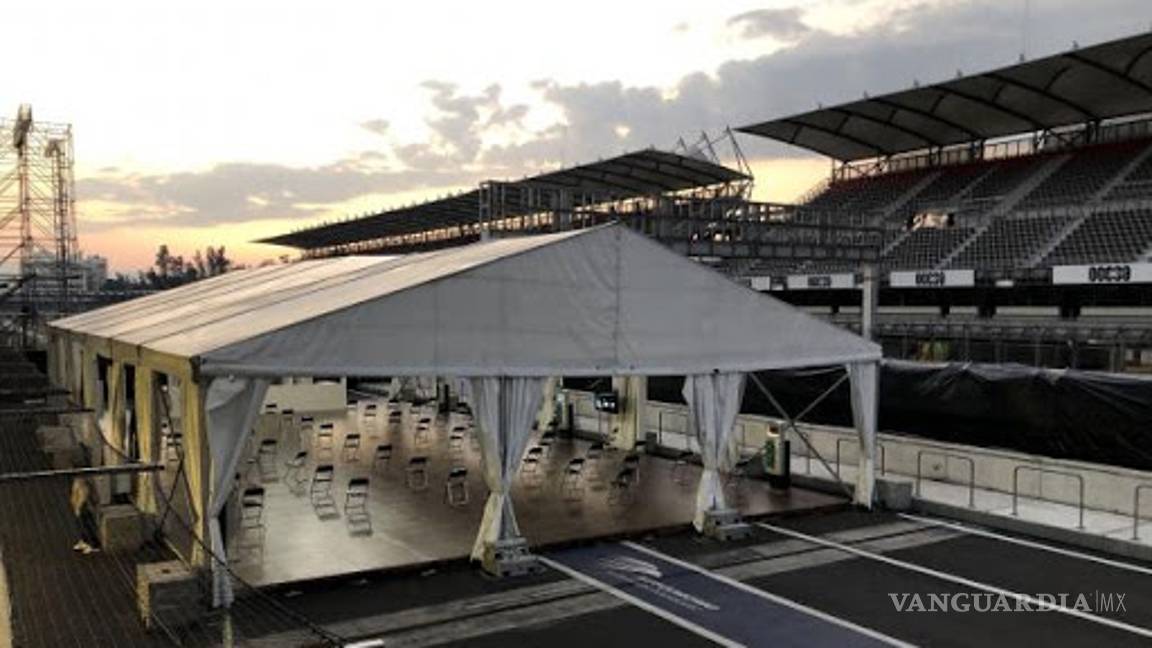 $!El Gran Premio de México está en riesgo...porque el Autódromo es actualmente un hospital