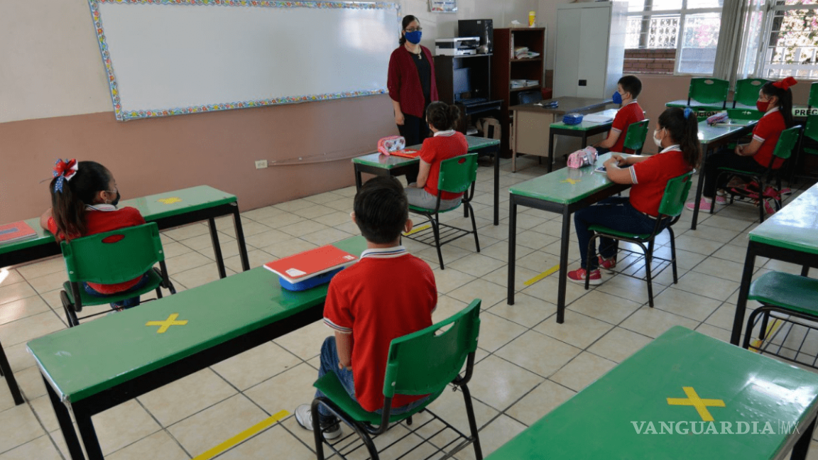 En Coahuila, tras vuelta a aulas, presenta rezago 25% de alumnos