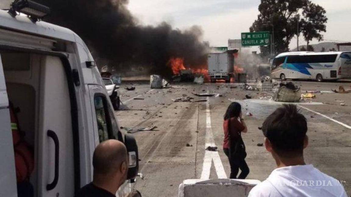Así fue la tragedia en la México-Puebla que dejó al menos 19 muertos