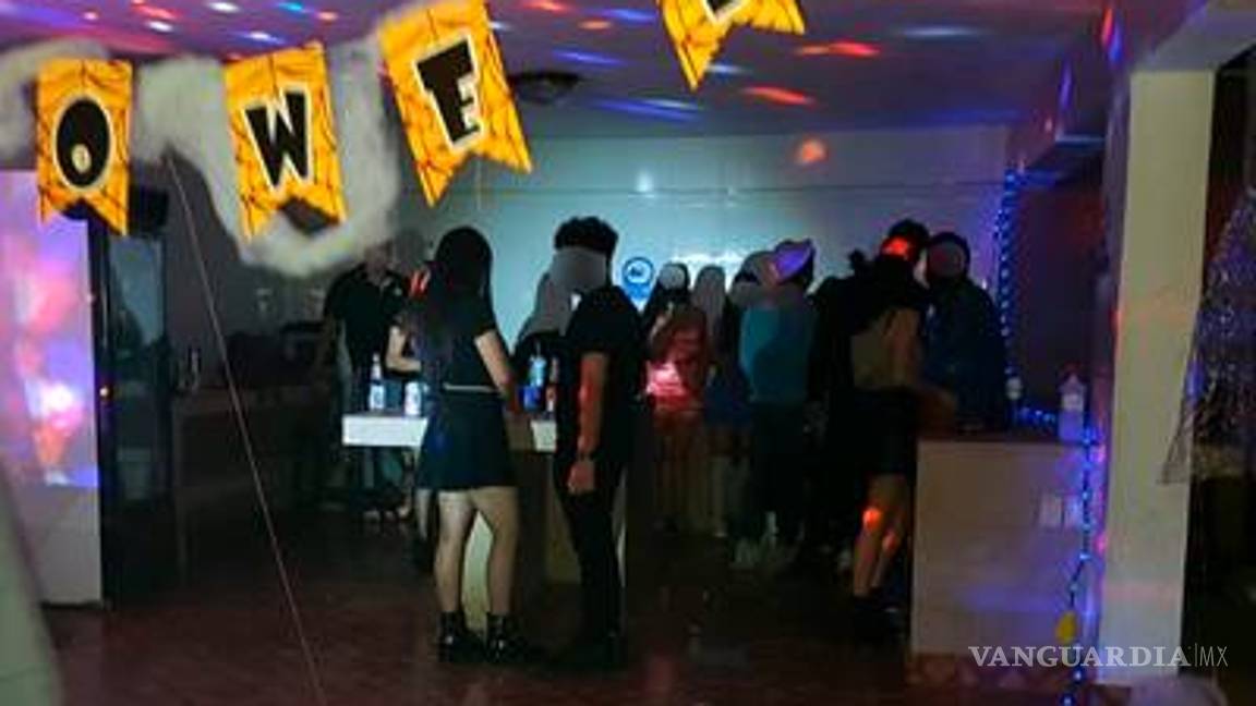 $!234 fiestas este fin en Coahuila, importó más el Halloween que el COVID