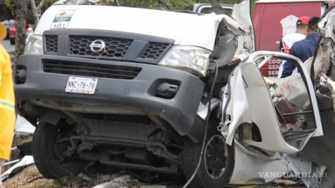 Accidente en la autopista México-Querétaro deja al menos 13 personas muertas