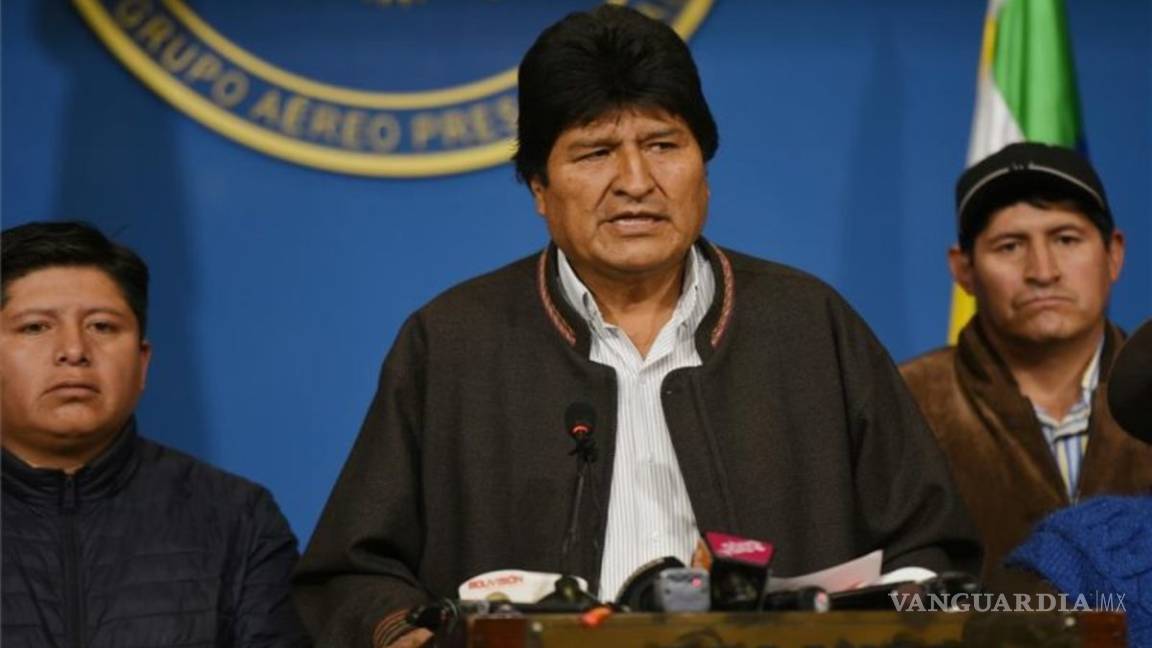 Repudian mexicanos radicados en Bolivia asilo para Evo Morales
