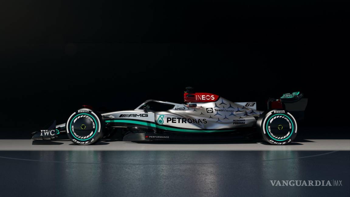 Mercedes presenta su nuevo bólido, el W13