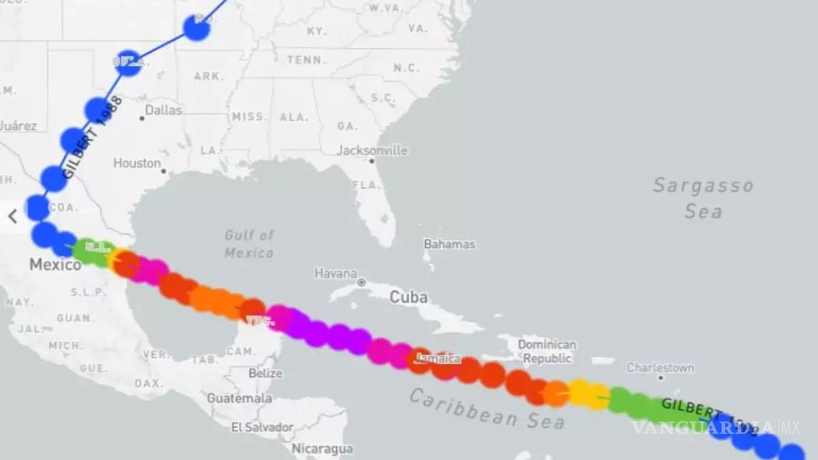 $!¿Otro Huracán Gilberto?... ciclón Beryl despertó para México los recuerdos del devastador meteoro que tocó tierra en dos ocasiones en 1988