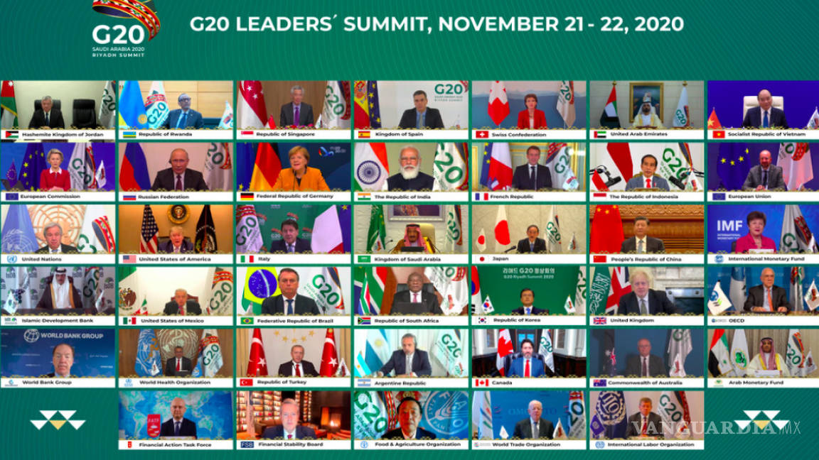 G20 se compromete a suspender deuda de países hasta 2021 por crisis de COVID-19