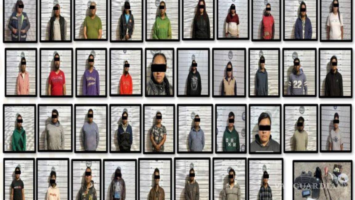 $!Caen 40 presuntos operadores del Cártel de Sinaloa en el Edomex; les aseguran 27 animales salvajes