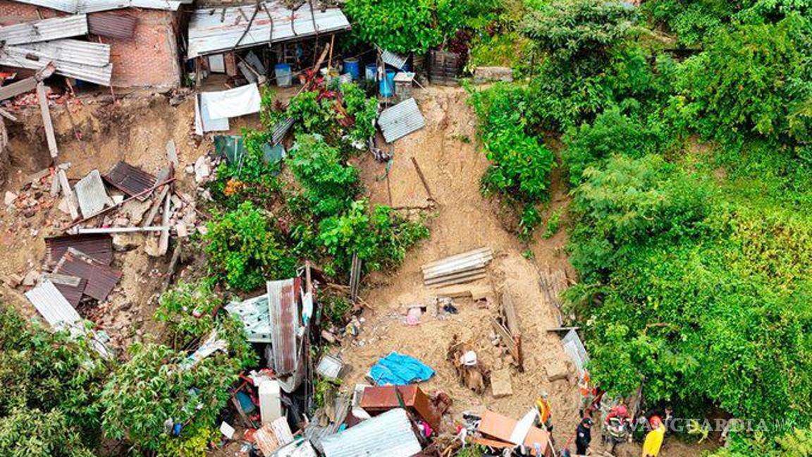 $!Tres niñas mueren en derrumbe ocasionado por lluvias en Jiutepec
