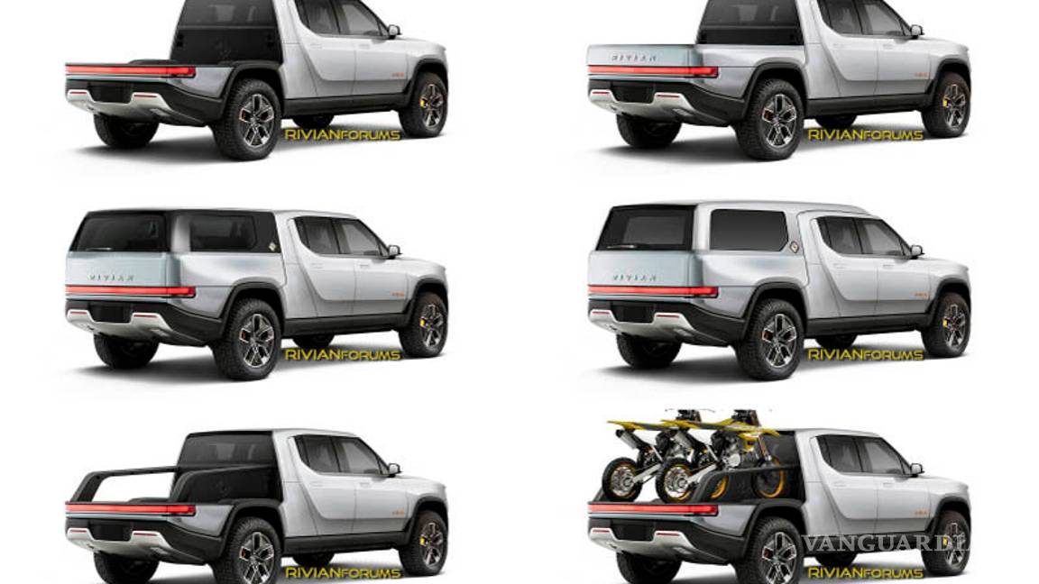 $!La camioneta eléctrica Rivian R1T presume sus capacidades, además alista un set 'transformable'