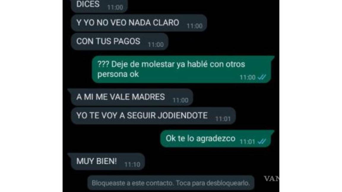 $!Otra de las coerciones que aplican con los usuarios, es enviar a algunos contactos fotos o vídeos sexuales donde señalan que el deudor realiza servicios sexuales para pagar.