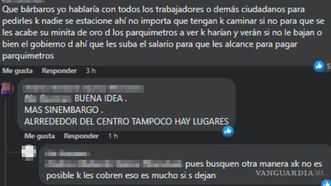 $!Comentario en la publicación de VANGUARDIA