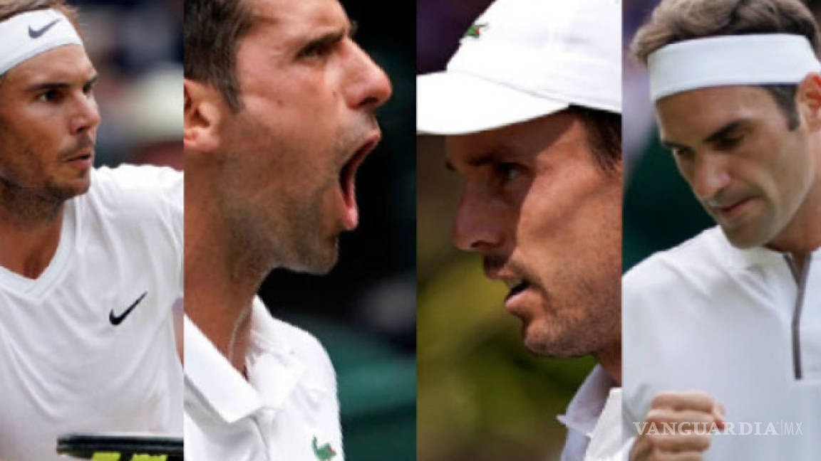 En Wimbledon semifinales con sabor a historia