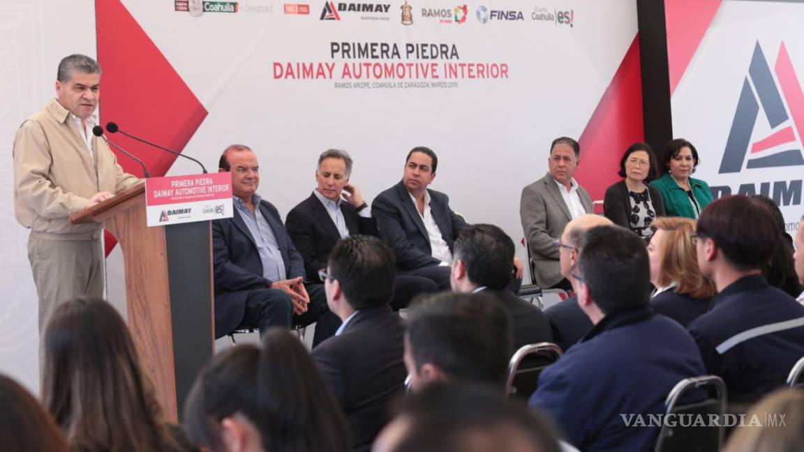 $!Inicia Daimay planta en Coahuila y genera mil empleos