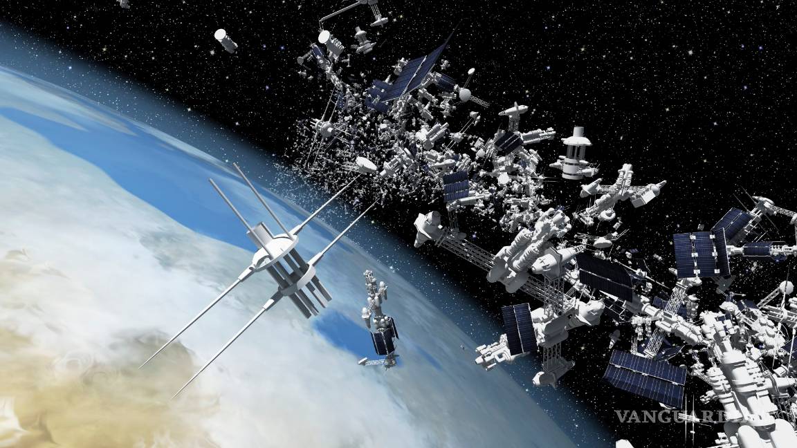 $!Restos de satélites y cohetes caen cada semana sobre la Tierra