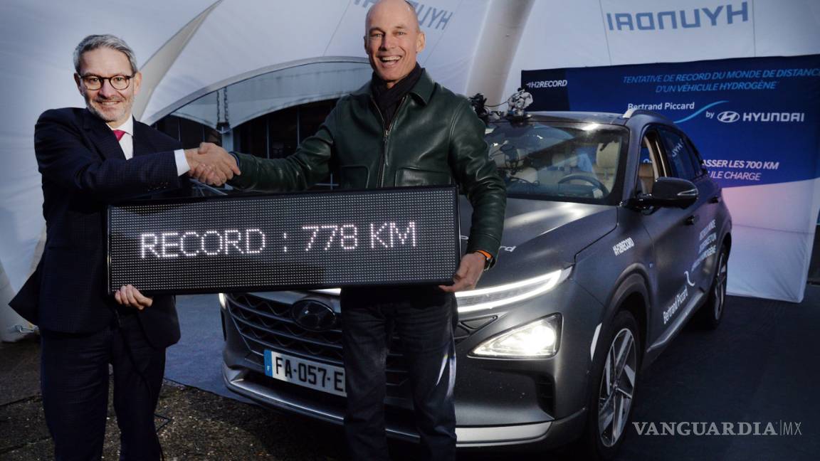 $!El Hyundai NEXO impulsado por hidrógeno logra récord mundial de distancia con casi 800 km