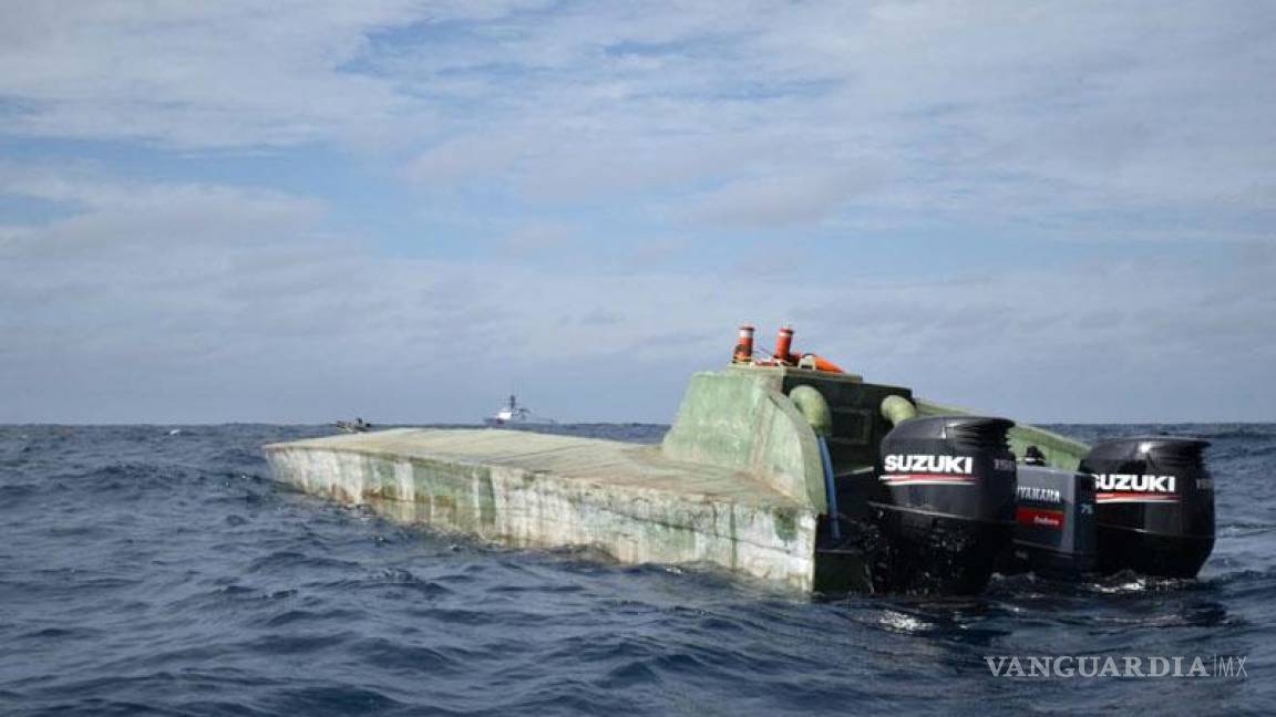 Transportaban colombianos droga a través de submarinos