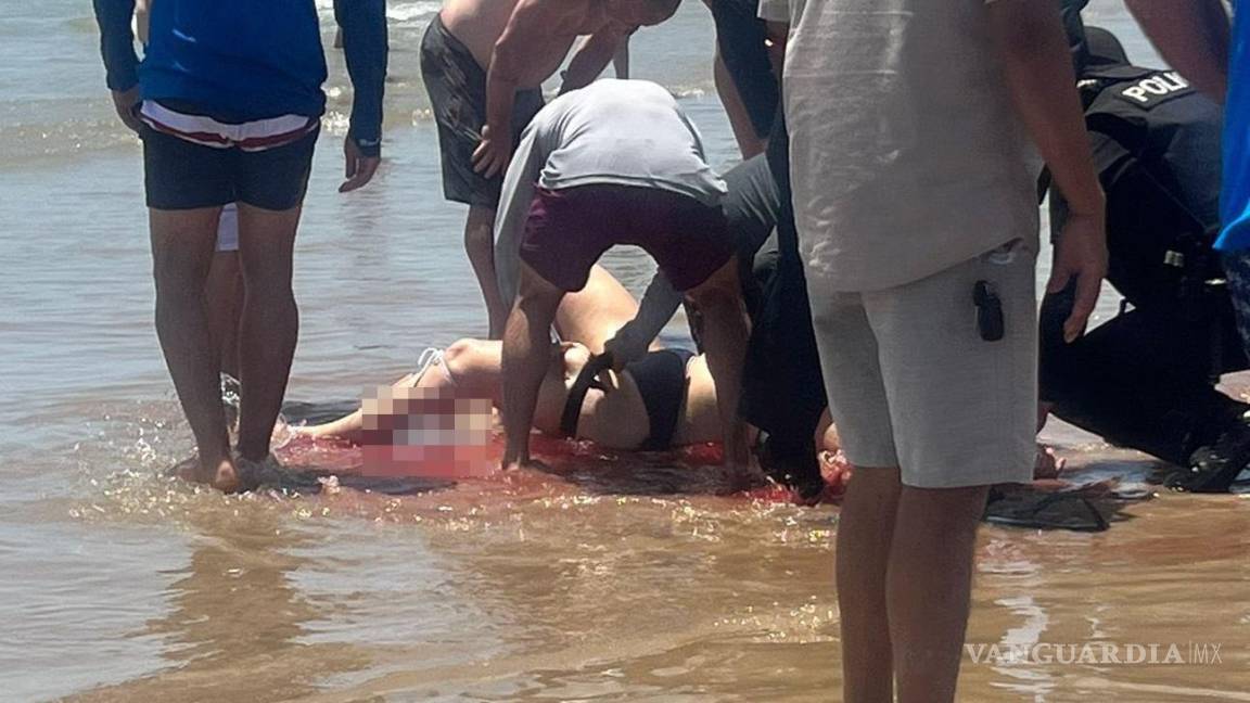 Serían cuatro las personas atacadas por un tiburón en la Isla del Padre