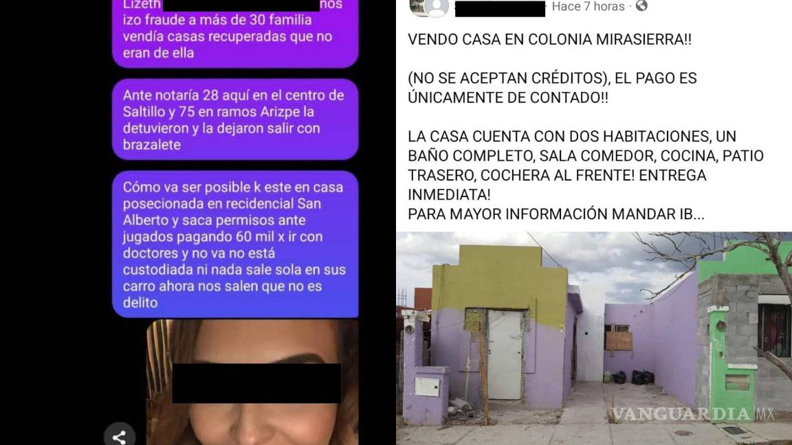 $!Capturas de pantalla donde se muestra la forma de promocionarse de la acusada.