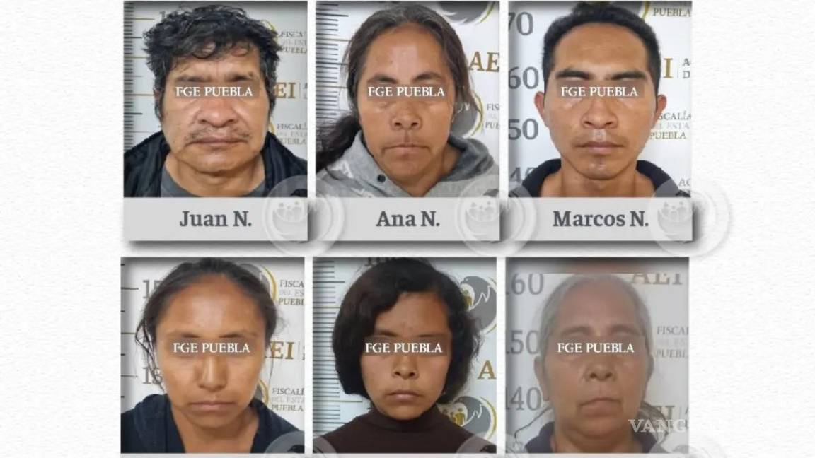 Abuelos y padre acusados de matar a golpes a niña de 6 años, en Puebla