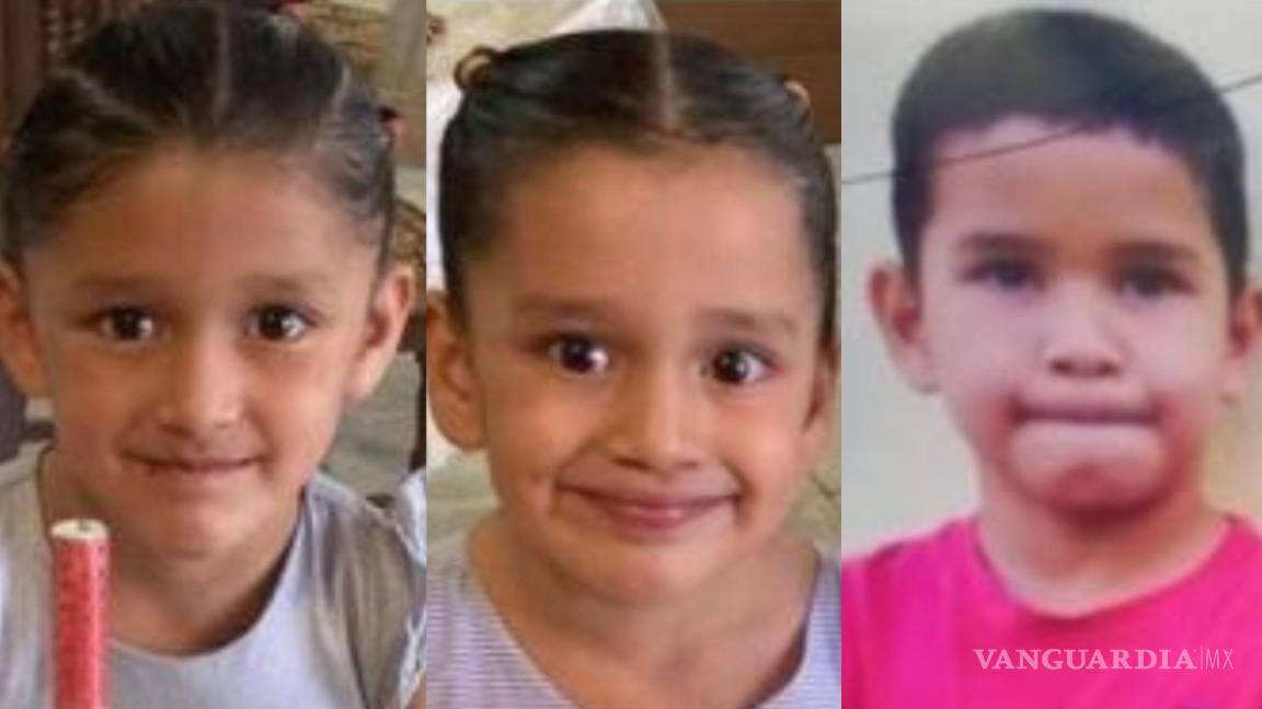 Activa FGE Coahuila Alerta Amber por la búsqueda de tres hermanitos en Saltillo