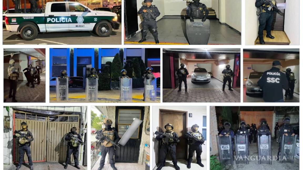 $!Desmantelan célula del CJNG que operaba en Tlalpan y Xochimilco