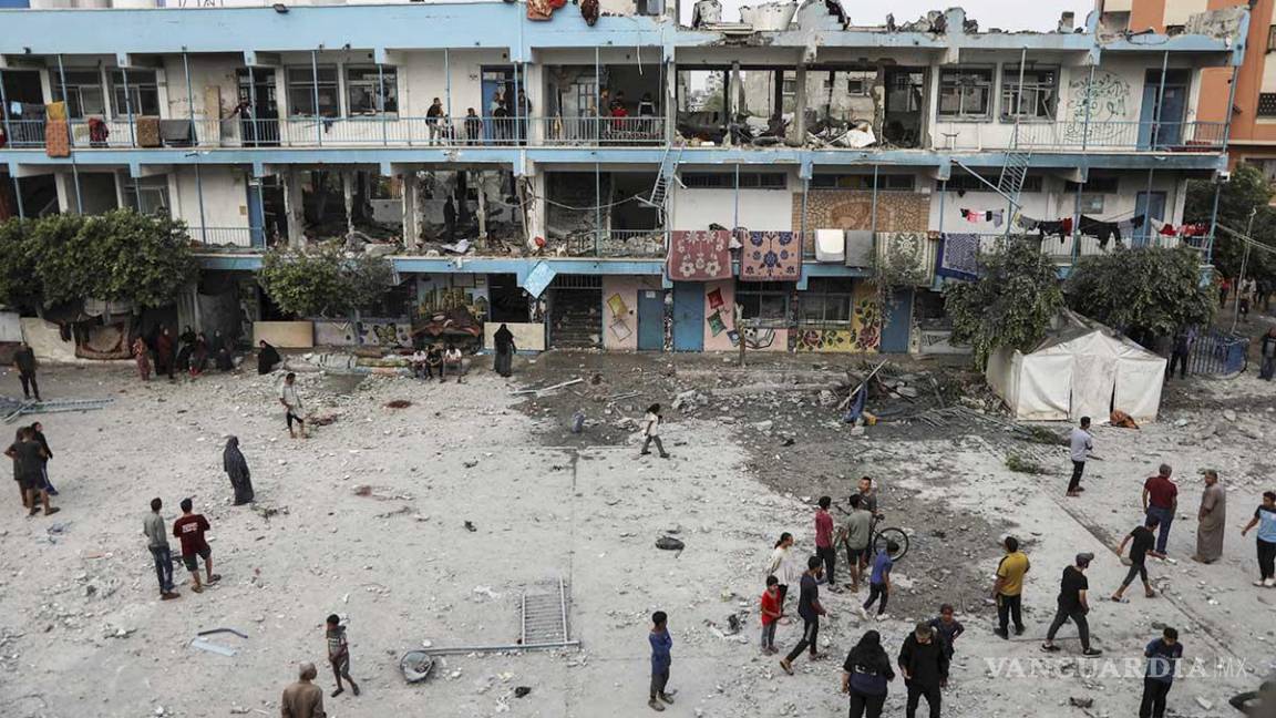 Israel confirma bombardeo a una escuela en Gaza; ataque deja 37 muertos