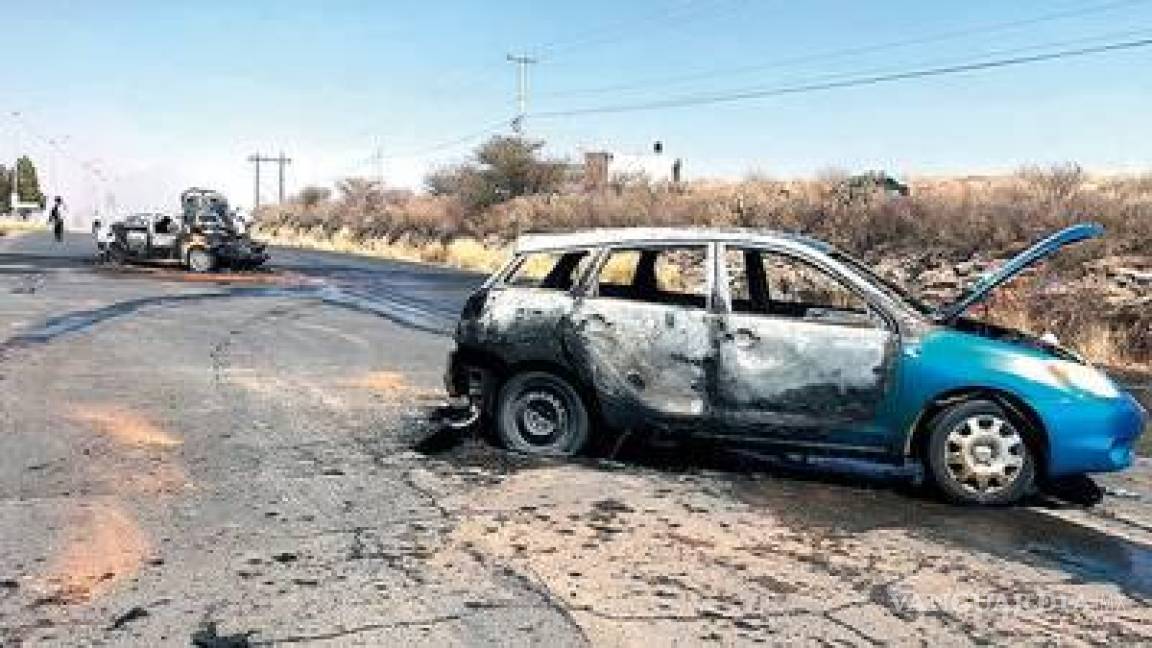 $!Zacatecas vive jornada de violencia, narcobloqueos y enfrentamientos