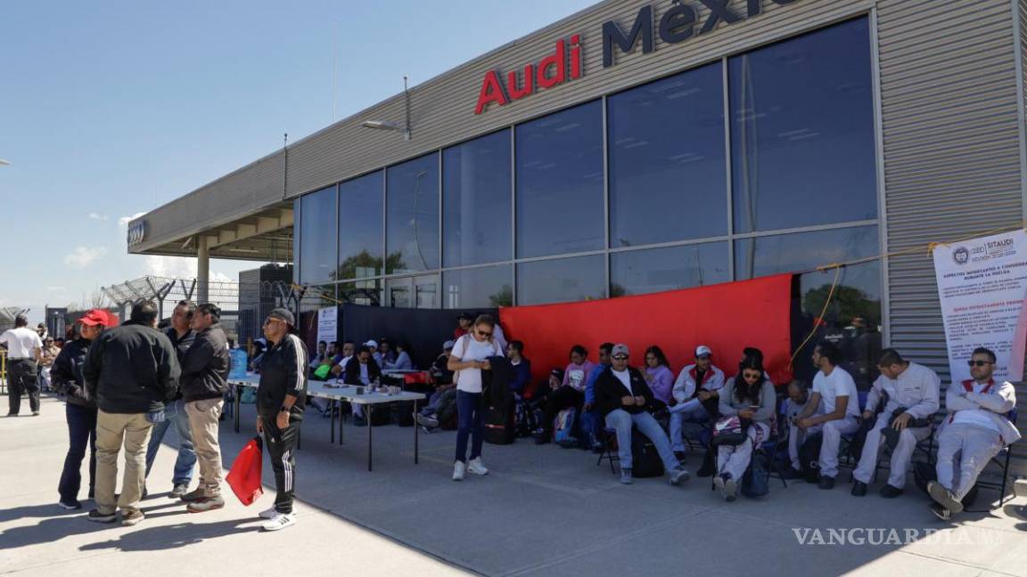 Continúa la huelga en Audi, trabajadores rechazaron aumento de 7%