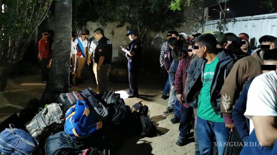 Aseguran a 180 migrantes y arrestan a cuatro ‘coyotes’ en Piedras Negras