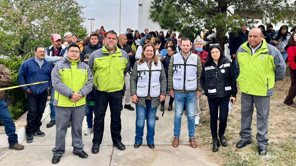 $!Aproximadamente 170 personas participaron en el simulacro.