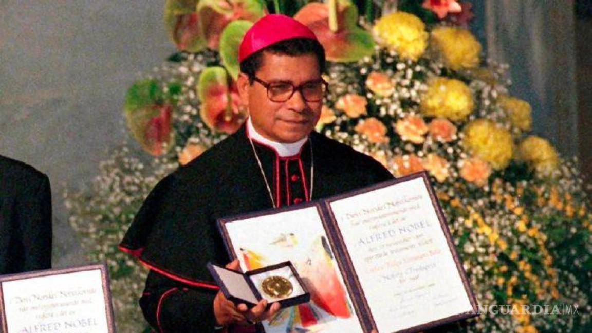 Ex obispo y Premio Nobel de la Paz es acusado de abusos sexuales