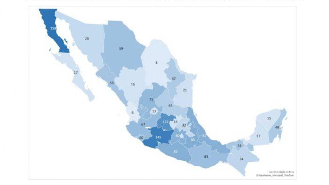 $!De enero a abril de 2022, se cometieron mil 940 ‘atrocidades’ en México