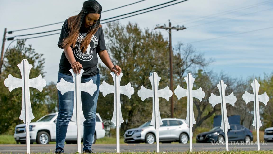 $!Texas amanece de Luto por la matanza de 26 personas en una iglesia Bautista