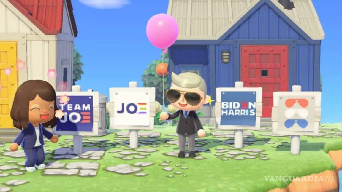 Joe Biden y Kamala Harris lanzan su campaña por la presidencia de EU en Animal Crossing