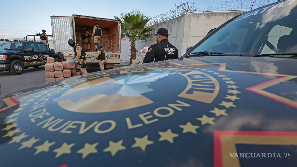$!Decomisan en Nuevo León una tonelada de mariguana procedente de Coahuila
