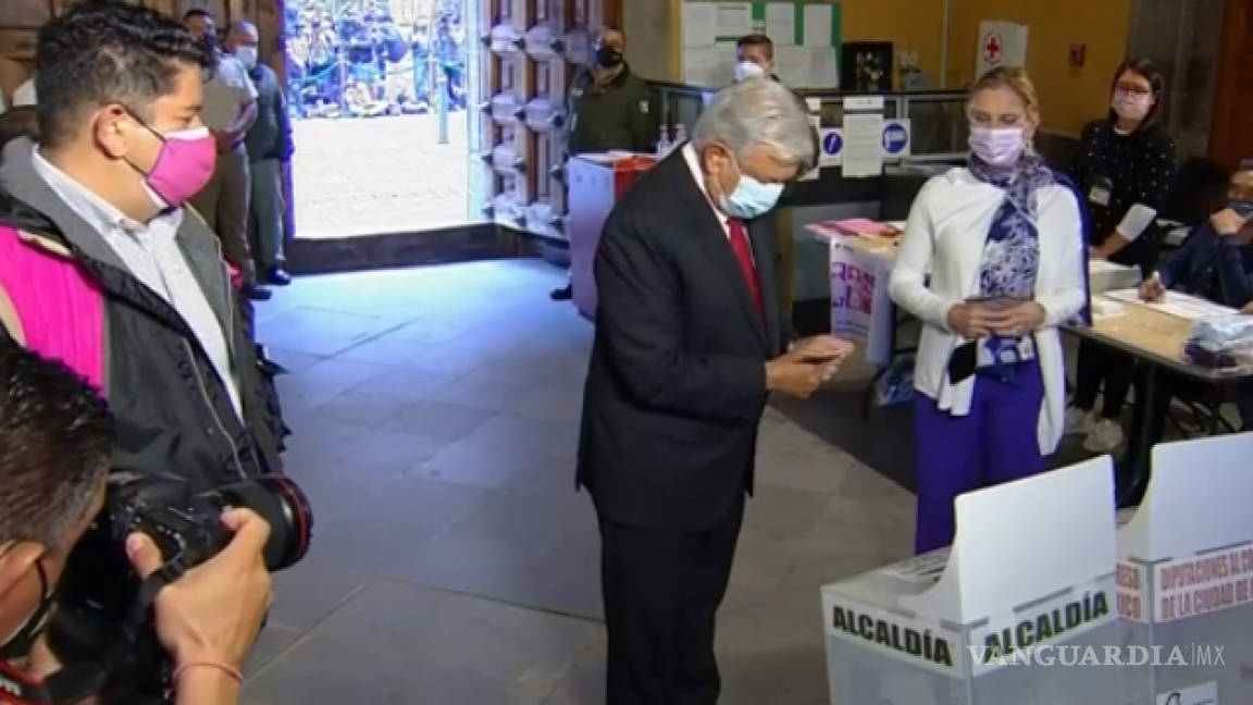 Morena gana en casilla donde votó AMLO