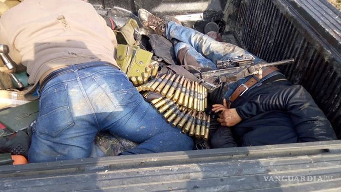 $!Decomisan lanzacohetes y 47 armas largas a sicarios del Cártel Jalisco Nueva Generación