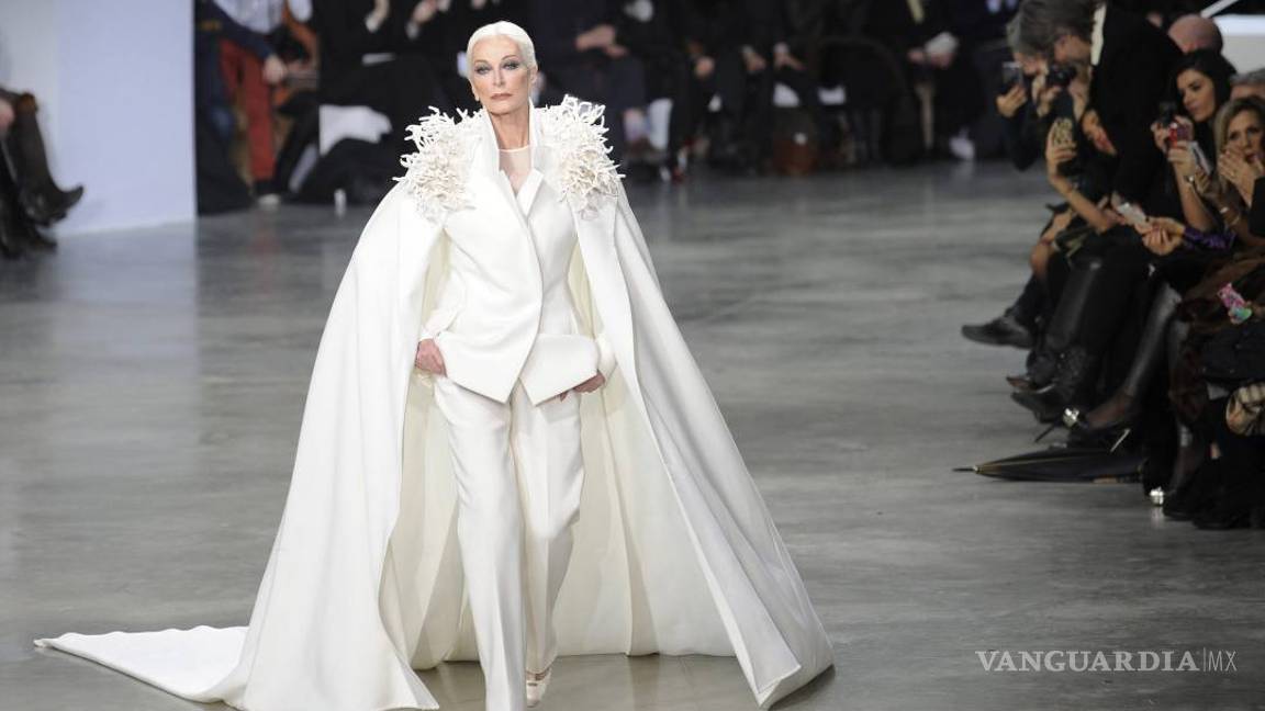 $!Carmen Dell’Orefice, la modelo más longeva del mundo