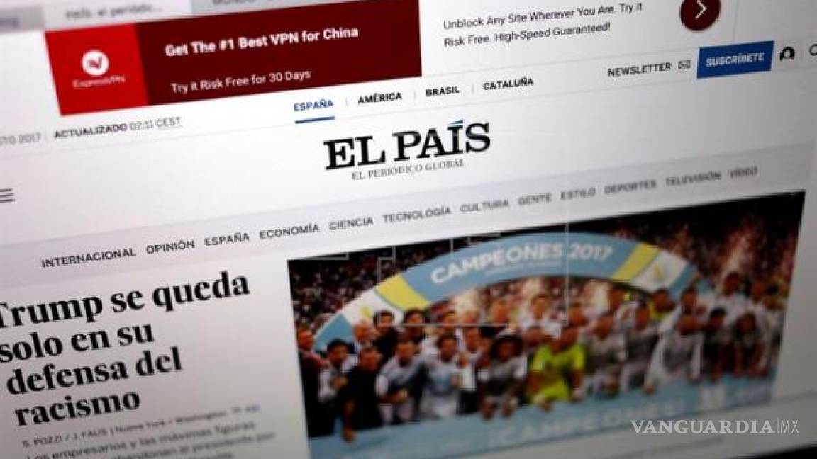 ‘El País’ cobraría por contenidos en Internet