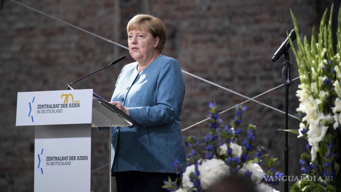 El antisemitismo nunca desapareció: Merkel