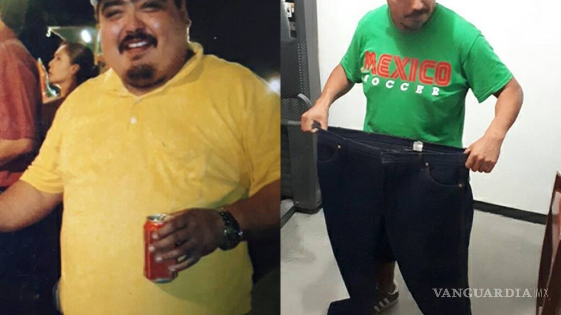 Coahuilense presume haber bajado 70 kg sin hacer trampa y con ayuda del IMSS