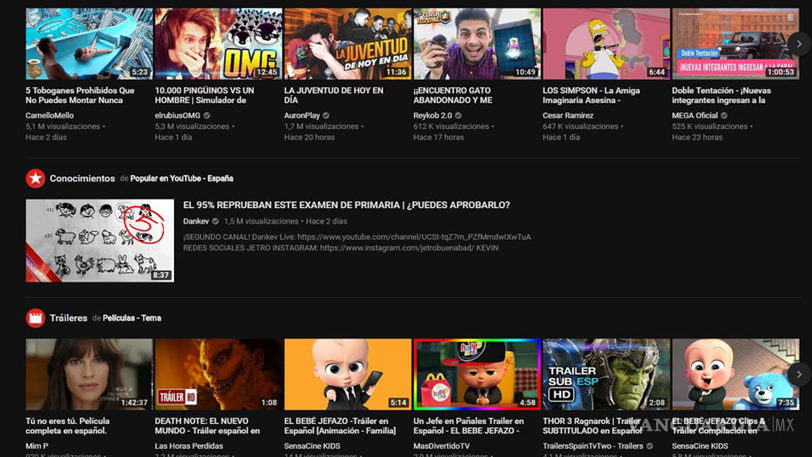 $!Cómo activar el ‘modo oscuro’ de YouTube que ayuda a proteger la vista