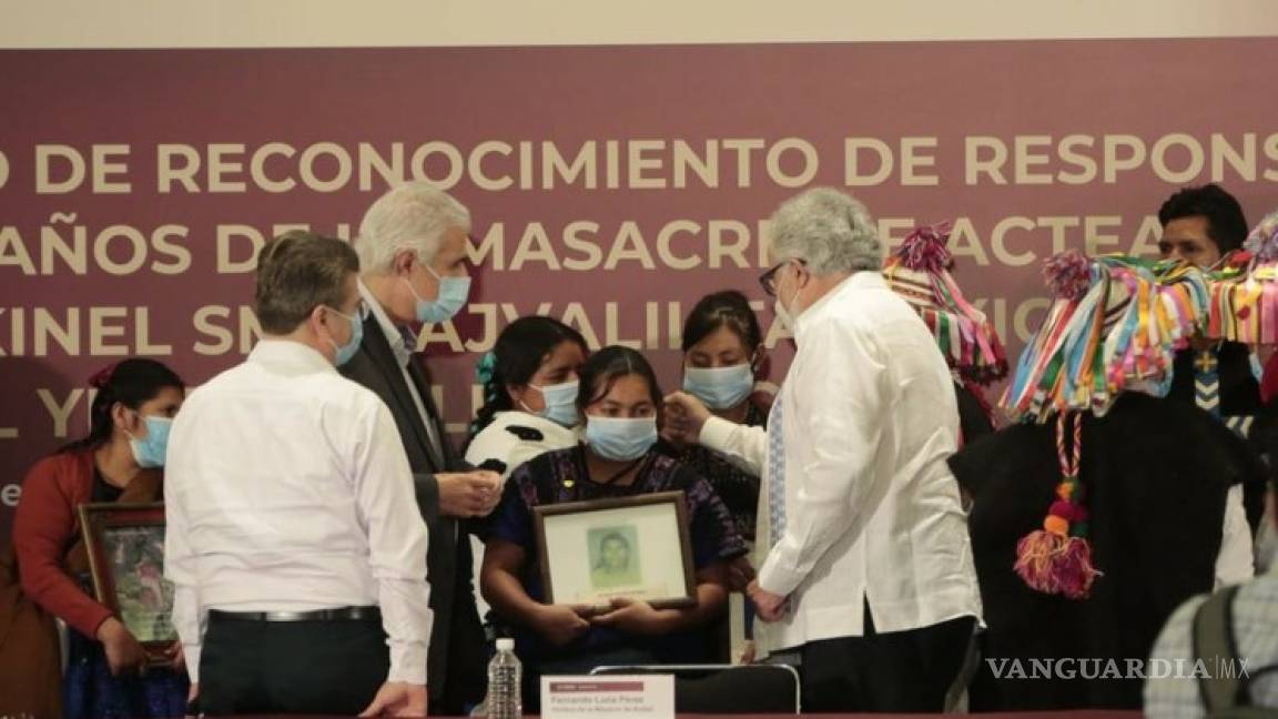 Estado mexicano ofrece disculpa pública a víctimas de Acteal, 22 años después